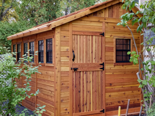 Garden Cedar Shed