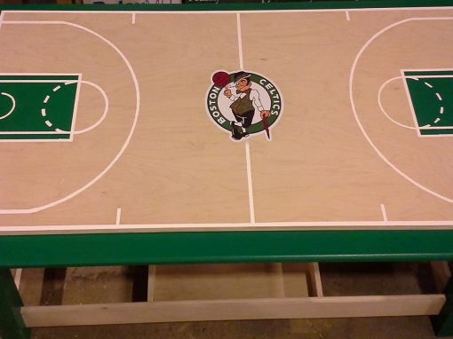 Boston Celtics Home Court Coffee Table