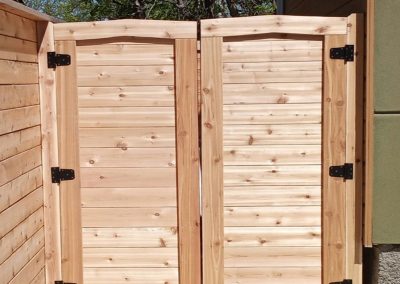 Saloon Door Cedar Gates